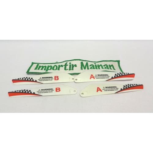 Foto Produk Rc Heli 3,5ch Predator 803/Rc Heli HX 703 Part Baling-Baling/Blade 803 dari Annisa Fauziah