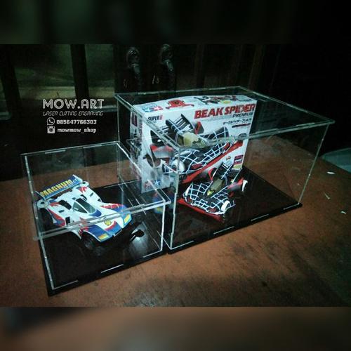 Foto Produk Box Display Produk Diecast Figure Akrilik Acrylic Custom Minimalis dari mowmow-shop