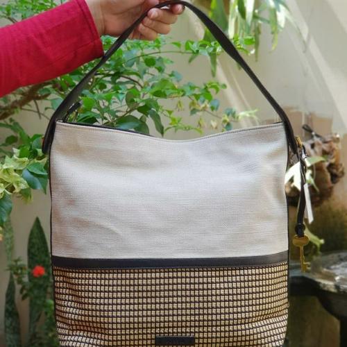 Jual Tas Fossil Maya Hobo Netral - Kota 