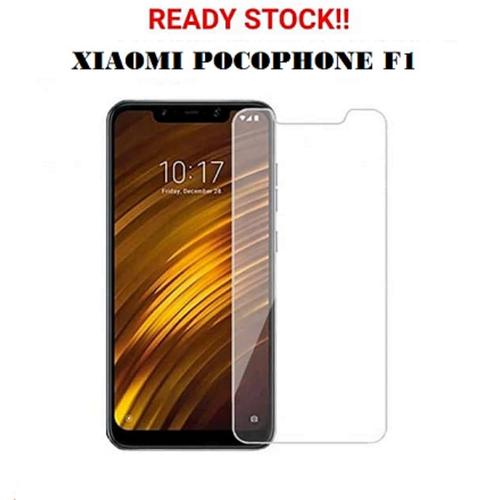 Gambar Tempered Glass XIAOMI POCOPHONE F1 Screen Guard Antigores kaca bening dari MAKE888 Jakarta Barat Tokopedia