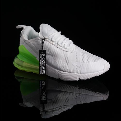 white nike neon