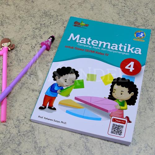 Foto Produk MATEMATIKA K13 Kelas 4 Karangan Tim Prof. Yohanes Surya dari EGASING STORE