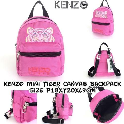 kenzo mini backpack pink