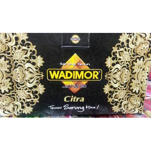 Foto Produk Sarung WADIMOR Citra Dewasa -HITAM dari WIRANCHIKA
