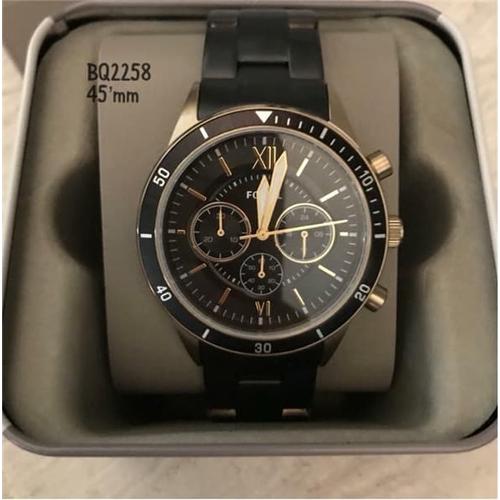 Jual JAM FOSSIL FLYNN SPORT BLACK 