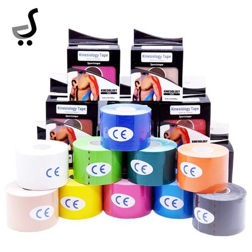 Foto Produk KINESIOLOGY TAPE 5CM X 5M KINESIO TAPE PLASTER MUSCLE PAIN RELIEF KT-5 dari BRANDOS