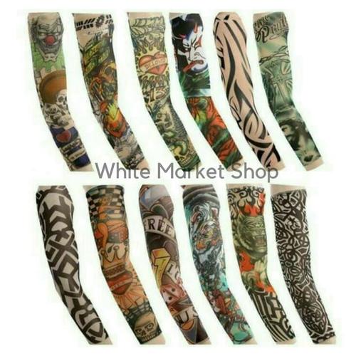 Foto Produk Tato Manset Tangan/Arm Sleeve Tatoo Pria Motor Lengan dari White Market Shop