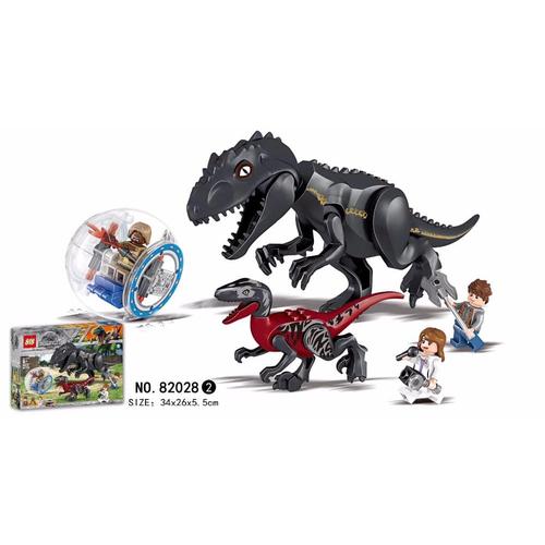 Foto Produk 82028-2 Lego Dinosaurus Jurassic World Indoraptor & Velociraptor dari Wil Toys
