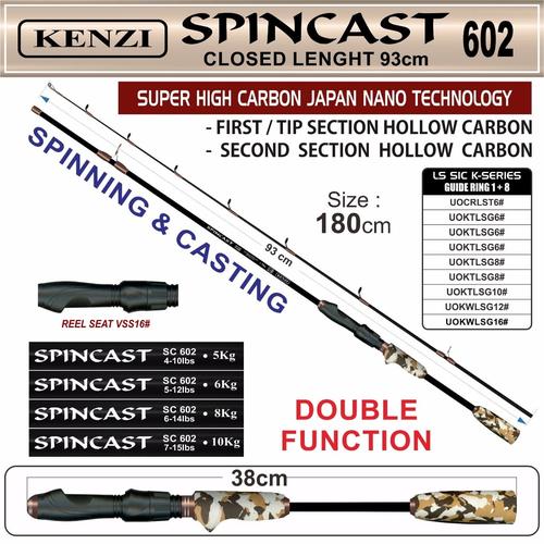 Foto Produk JORAN KENZI SPINCASH 5-12 LB dari hokky fishing