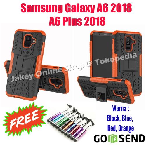 Foto Produk RUGGED ARMOR case Samsung A6 - A6 Plus 2018 softcase casing back cover dari Jakey Online Shop