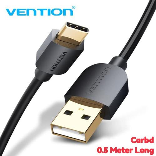 Foto Produk Vention CAR 0.5M kabel USB to Type-C 3.1 USB C Quick Charge Support - CARBD dari SinShe-Tekno