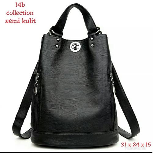 Foto Produk Backpack Angela Tas Ransel Semi Kulit Tas Ransel Wanita Tas Ransel dari SUPERSTORE1