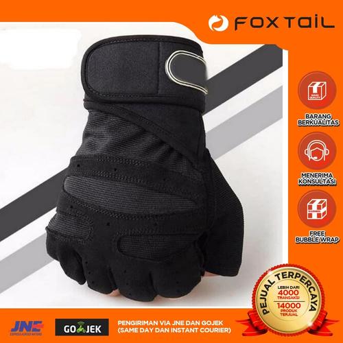 Foto Produk Glove Fitness Gym sarung tangan anti sobek heavyweight dari Foxtail Store