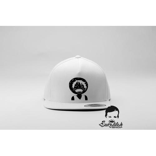 Promo Topi Snapback Putih Anime one 