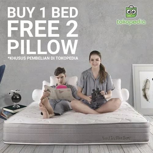 Foto Produk KASUR SPRING BED IN THE BOX UKURAN 200X200 dari metha colektion