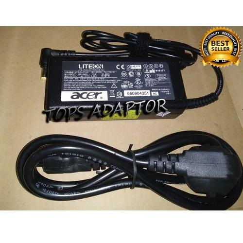 Gambar Adaptor/Charger Laptop ACER (liteon) 19v - 3.42a ORIGINAL 100% dari tops adaptor Jakarta Pusat Tokopedia