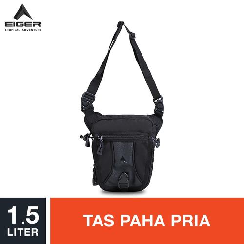 Foto Produk Eiger Legpack 7104 - Black / Tas Paha Pria dari Eigerindo Store