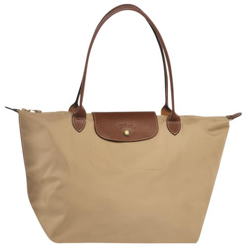 longchamp le pliage beige large