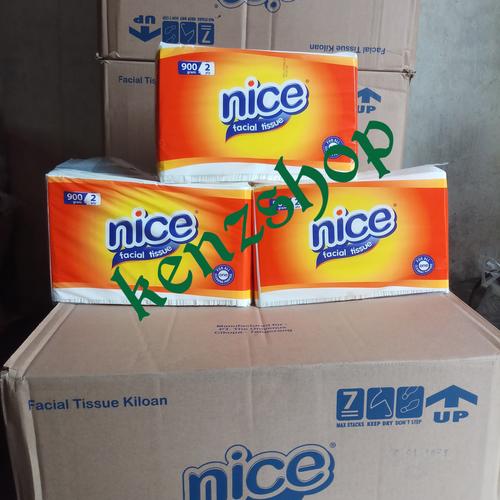 Foto Produk (GO-SEND ONLY) TISSUE NICE PACIAL _ TISSUE MUKA _ TISU KOTAK - List Biru dari kenzshop