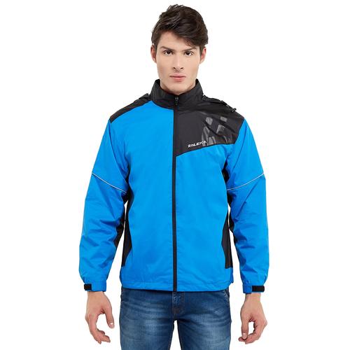 Foto Produk ZOLEKA Terra Jaket Motor Packable Tahan Angin Pria - Blue Black - L dari ZOLEKA