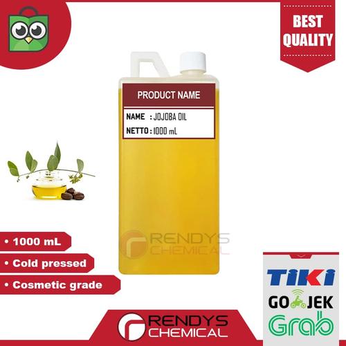 Foto Produk Pure Jojoba Oil 1 liter / Minyak Jojoba - Cosmetic grade - Cold Press dari Rendys Chemical