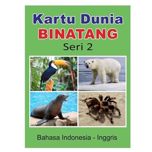 Foto Produk Kartu Binatang Seri 2 - Flash Card Hewan Bayi Murah dari Kinantikomik