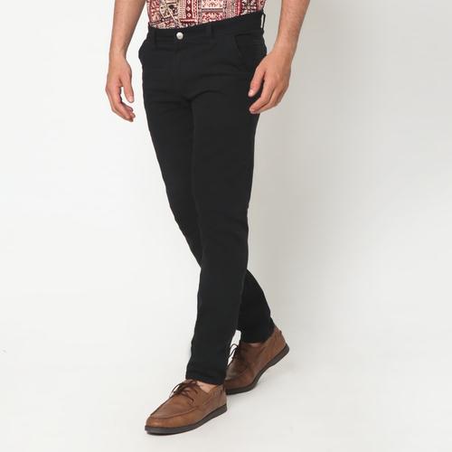 Foto Produk VENGOZ Celana Chino Pria Slim Fit - Black - Hitam,29 dari VENGOZ
