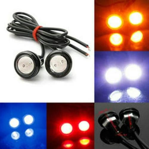 Foto Produk Led Eagle eyes DRL Mata Elang Besar 23mm - Kuning dari Best Accessories