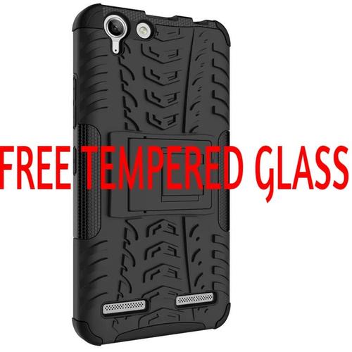 Foto Produk Lenovo Vibe K5 Plus/Lemon 3/K5 Casing Rugged Armor Soft Case KickStand dari merymart