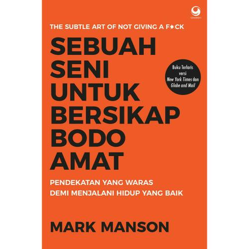 Foto Produk Buku Sebuah Seni untuk Bersikap Bodo Amat | Mark Manson (Best Seller) dari toko buku bisnis irfan