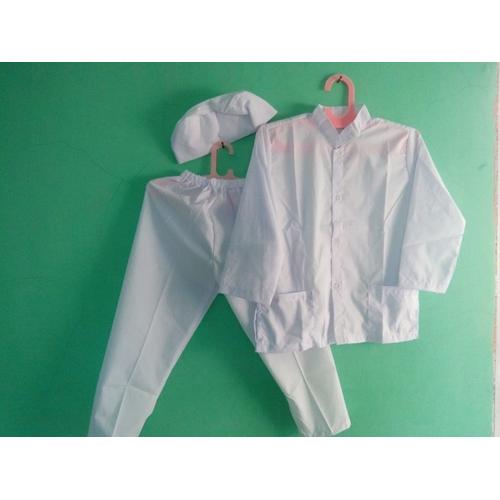 Foto Produk Baju Muslim |Baju Koko Anak Laki laki Warna Putih 4, 5 Tahun - Size 4 dari Zarka Baby Shop
