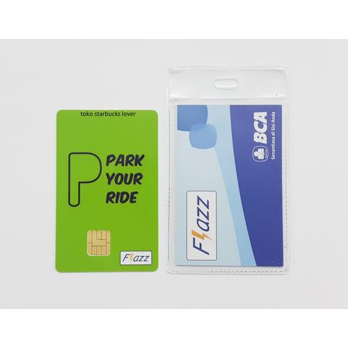 Foto Produk Kartu Flazz BCA Saldo 0 Signs Series - Park Your Ride dari Toko Starbucks lover