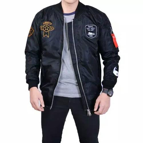 Foto Produk Jaket Bomper pria Jaket Cowok premium Fashion Musim Dingin dan Panas - Tosca, M dari Nuruni Ad