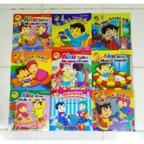 Foto Produk Buku anak / Cerita Bergambar Seri Balita pintar dan muslim Paud colour dari FELL'Z KIDS