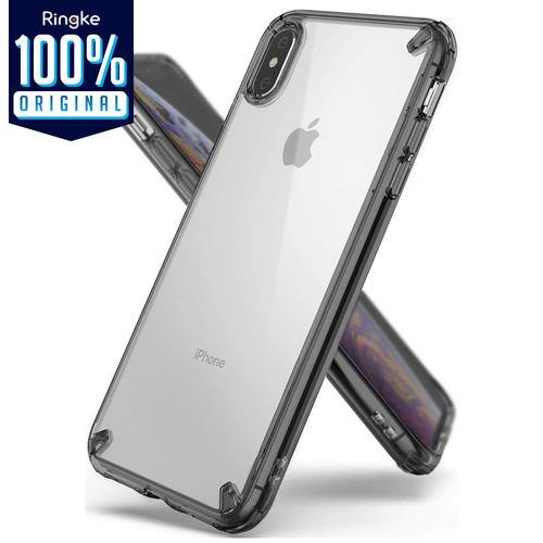Foto Produk Case iPhone XS Max / XS / X / XR Case Ringke FUSION KIT Casing - XS Max Smoke dari Unicase Store