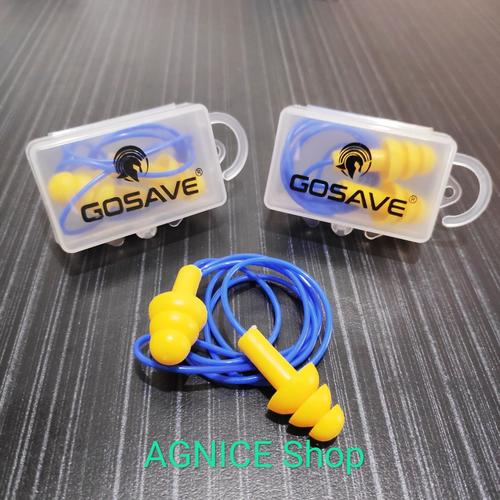 Foto Produk Earplug Ultrafit Corded dengan Kotak Penutup Safety Telinga Ear Plug dari AGNICE Shop
