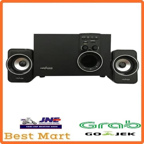 Foto Produk Speaker Advance Aktif Portable M180BT Bluetooth Subwoofer BASS T398 dari Best Mart