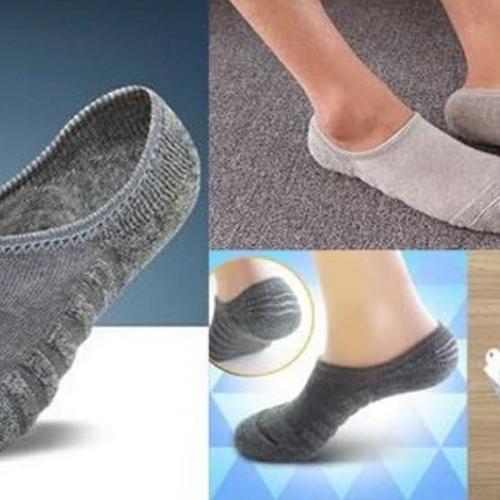 kaos kaki kesehatan kaos kaki bambu arang anti bau melancarkan peredaran darah hidden socks premium