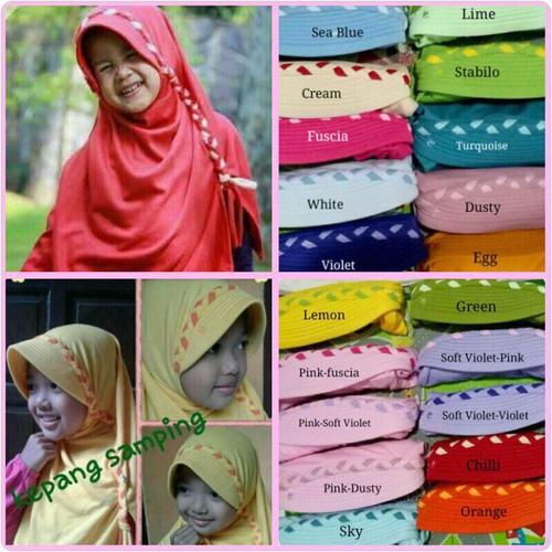 Foto Produk Jilbab Vania Muthi Kepang Samping (2) dari Gamis Chic