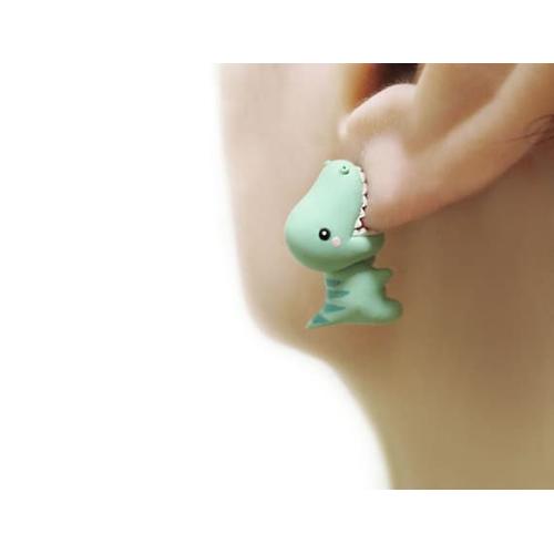 Foto Produk anting tindik plastik korea dinosaurus - tusuk besi dari EVRIZ SOUVENIR and CRAFT