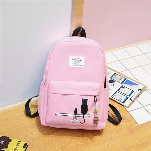 Foto Produk Tas / Tas wanita / Ransel / Backpack / Tas Sekolah / Tas Import -Dark - Merah Muda dari TAS AIR BONE