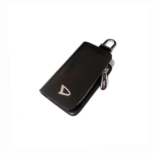 Foto Produk Gantungan Kunci Kulit Mobil Logo Daihatsu - Key Chain - Hitam dari Kolnik