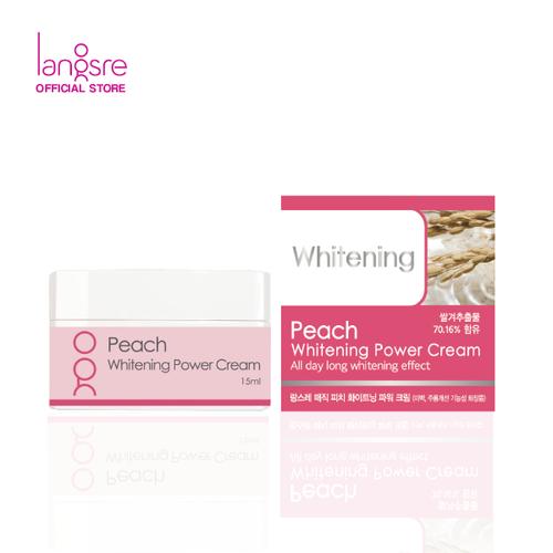 Gambar Langsre Peach Whitening Power Cream - Mini dari Langsre undefined Tokopedia