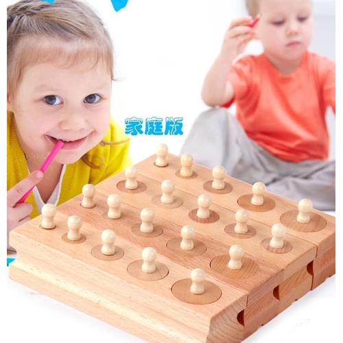 Foto Produk Mainan Montessori Cylinder Socket Soket Silinder dari TweedyToys