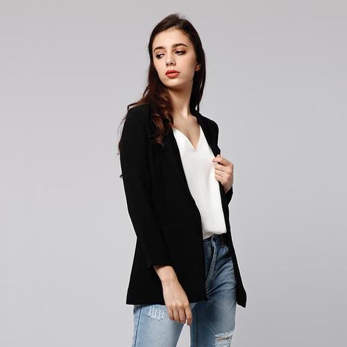 Gambar GAYA BLAZER BLACK LOOKBOUTIQUESTORE - Hitam, L dari Lookboutiquestore Kota Bandung Tokopedia