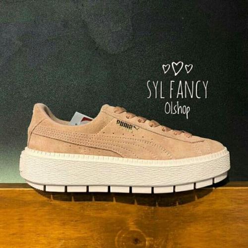 SCARPE DA GINNASTICA Puma Fenty by Rihanna platform in velluto grigio  numero 40 EUR 80,00 - PicClick IT