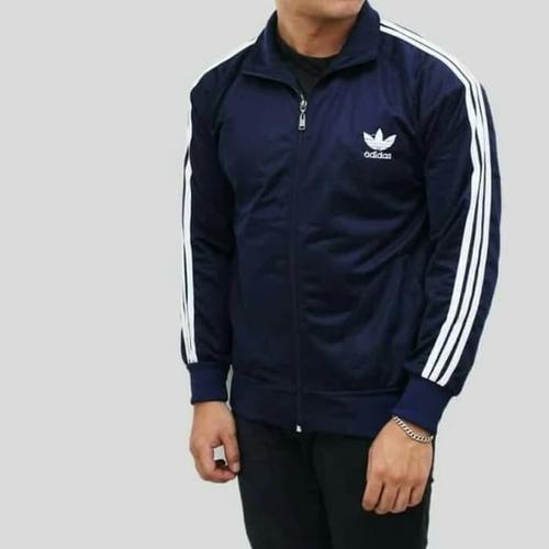 adidas navy track top