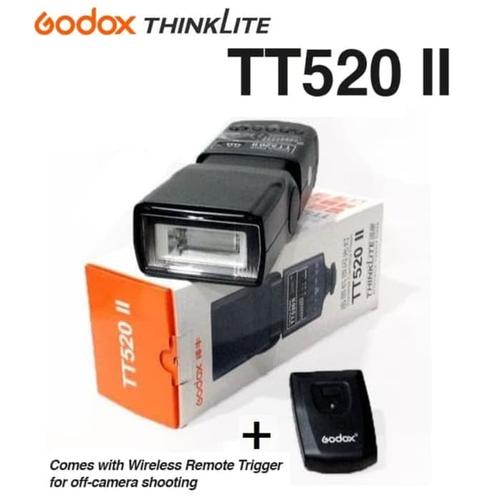 Foto Produk Godox Thinklite Camera Flash TT 520 II TT520 II speedlite dari sensordigital