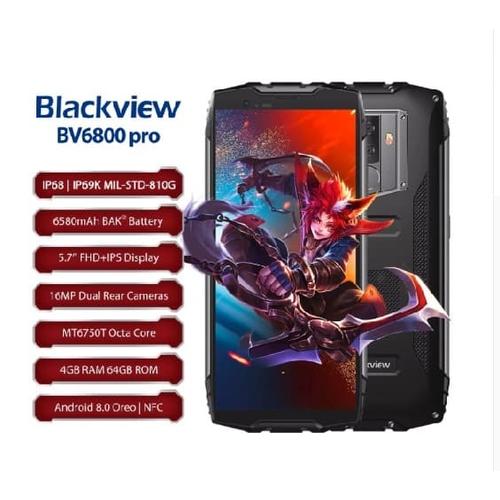 Foto Produk BLACKVIEW BV6800 PRO 64GB RAM 4GB IP68 IP69K Outdoor Smartphone - ORI dari T&T Mobile