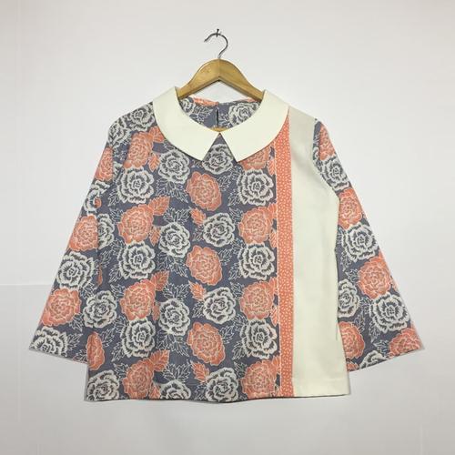 Foto Produk Atasan blouse batik wanita jasmin blouse dari rheazalea